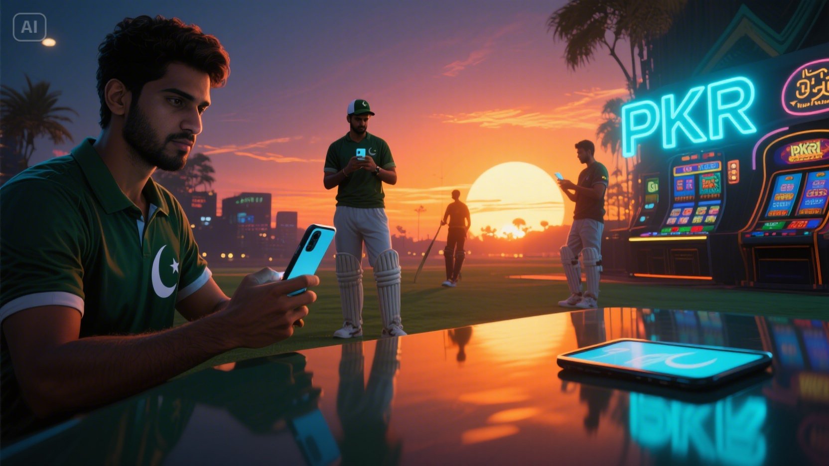 Casino Richville desktop and mobile interfaces